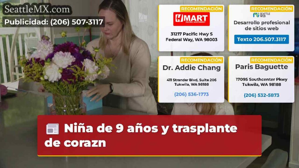 Niña de 9 años y trasplante de corazn