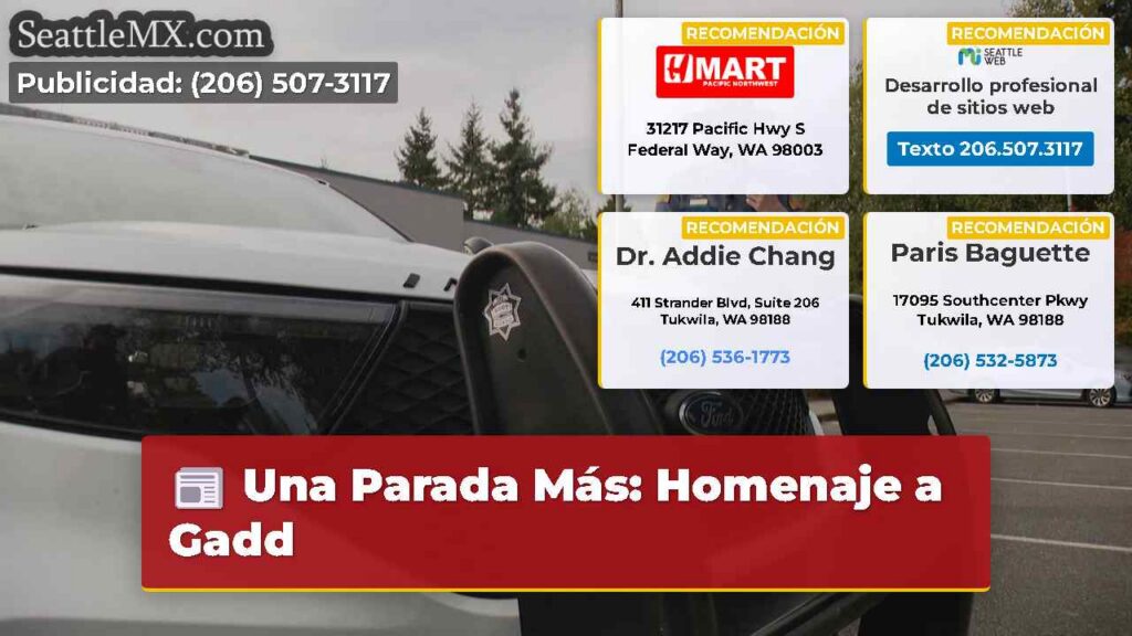 Una Parada Más: Homenaje a Gadd