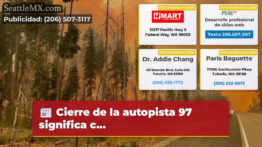 Cierre de la autopista 97 significa c...