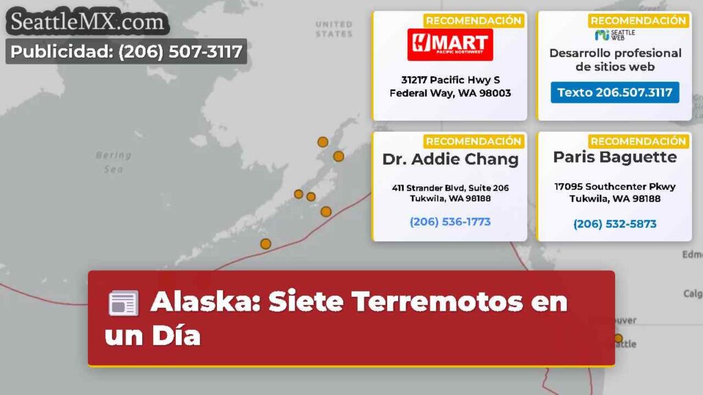 Alaska: Siete Terremotos en un Día