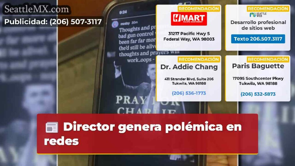 Director genera polémica en redes