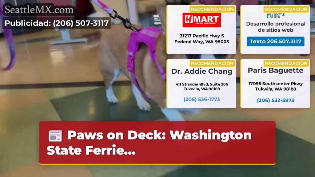 Paws on Deck: Washington State Ferrie...