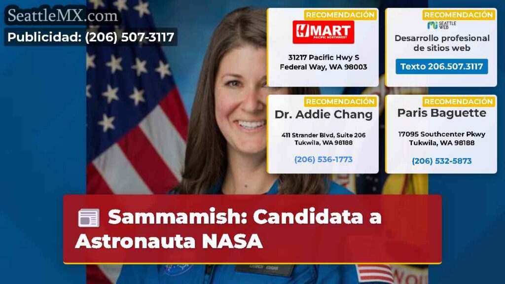 Sammamish: Candidata a Astronauta NASA