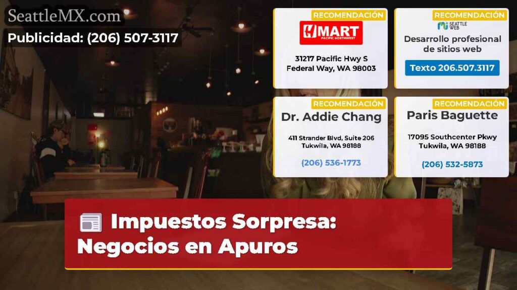 Impuestos Sorpresa: Negocios en Apuros