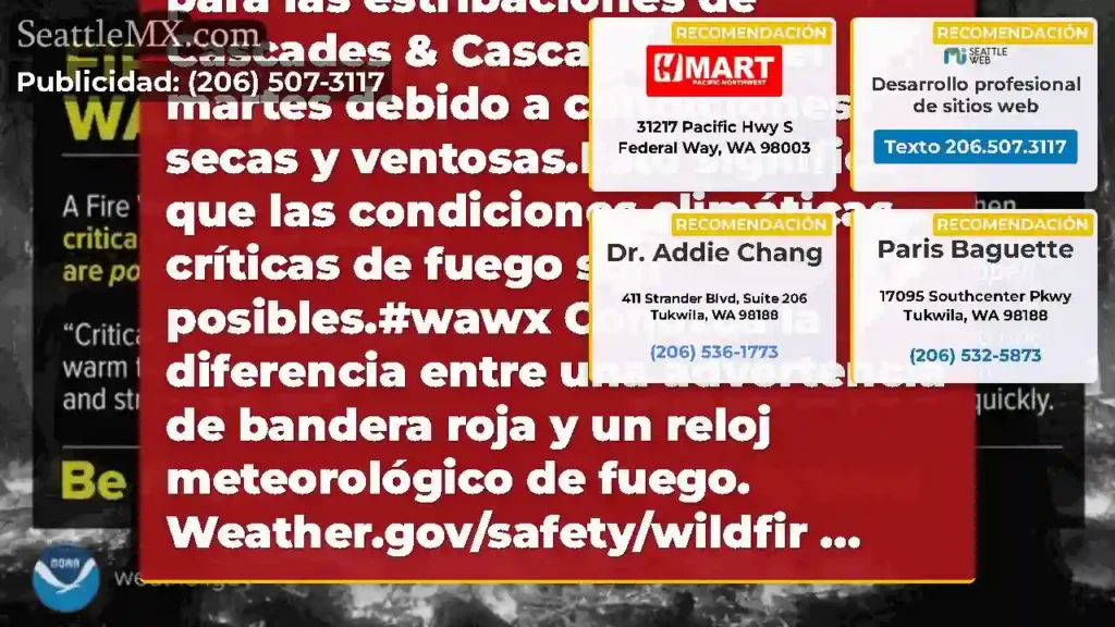 Tenemos una vigilancia meteorológica de fuego