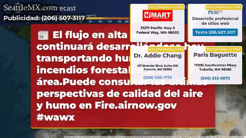 El flujo en alta mar continuará desarrollándose