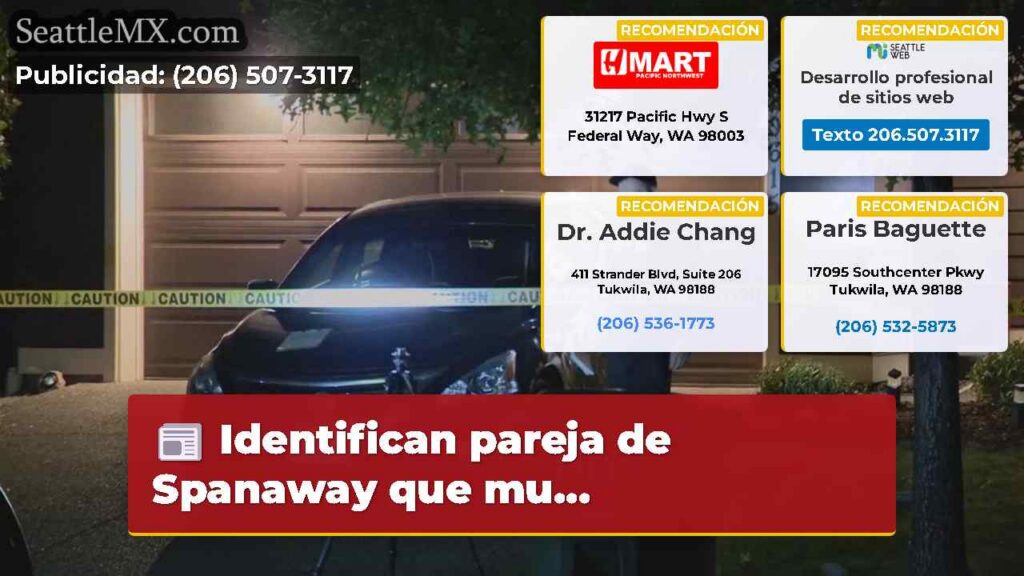 Noticias De Seattle 4 Identifican pareja de Spanaway que mu...