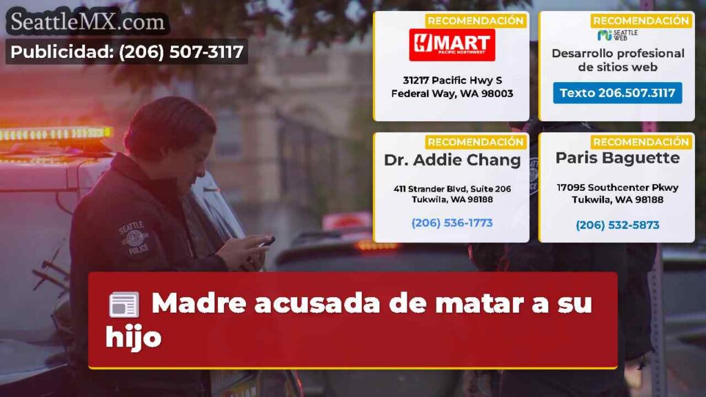 Madre acusada de matar a su hijo