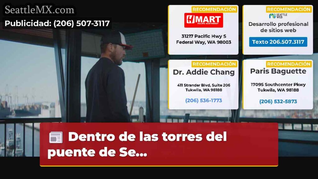 Dentro de las torres del puente de Se...