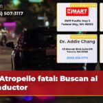 Atropello fatal Buscan al conductor