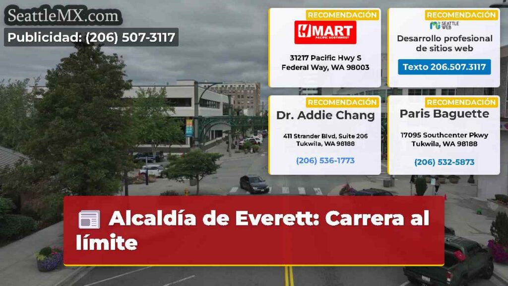 Alcaldía de Everett: Carrera al límite