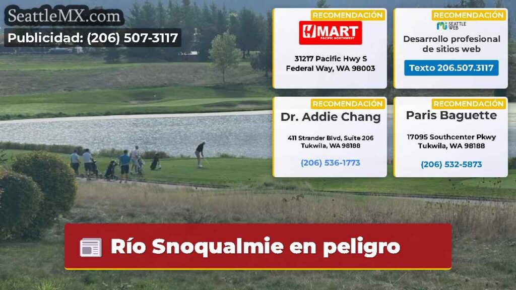 Río Snoqualmie en peligro