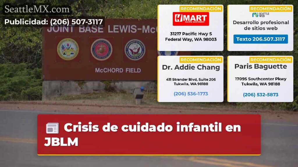 Crisis de cuidado infantil en JBLM