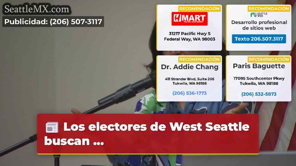 Los electores de West Seattle buscan ...