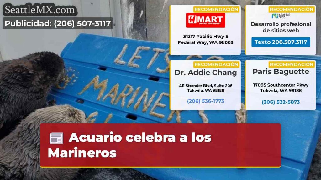Acuario celebra a los Marineros