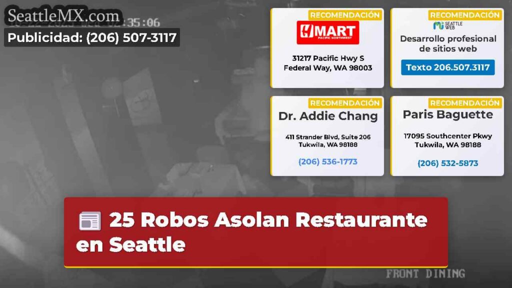 25 Robos Asolan Restaurante en Seattle