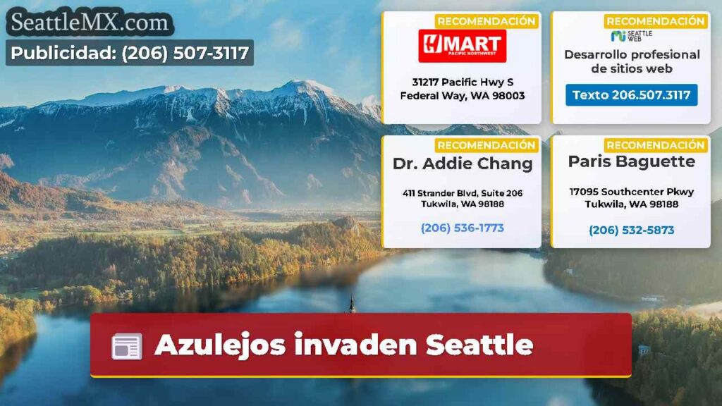 Azulejos invaden Seattle