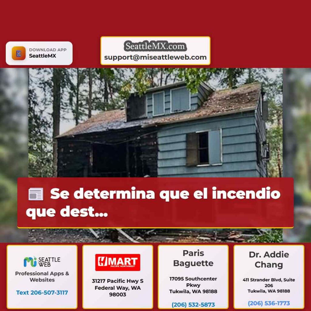 Se determina que el incendio que dest...