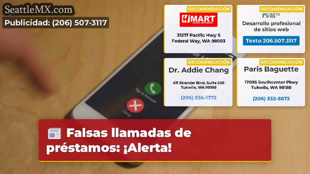 Falsas llamadas de préstamos: ¡Alerta!