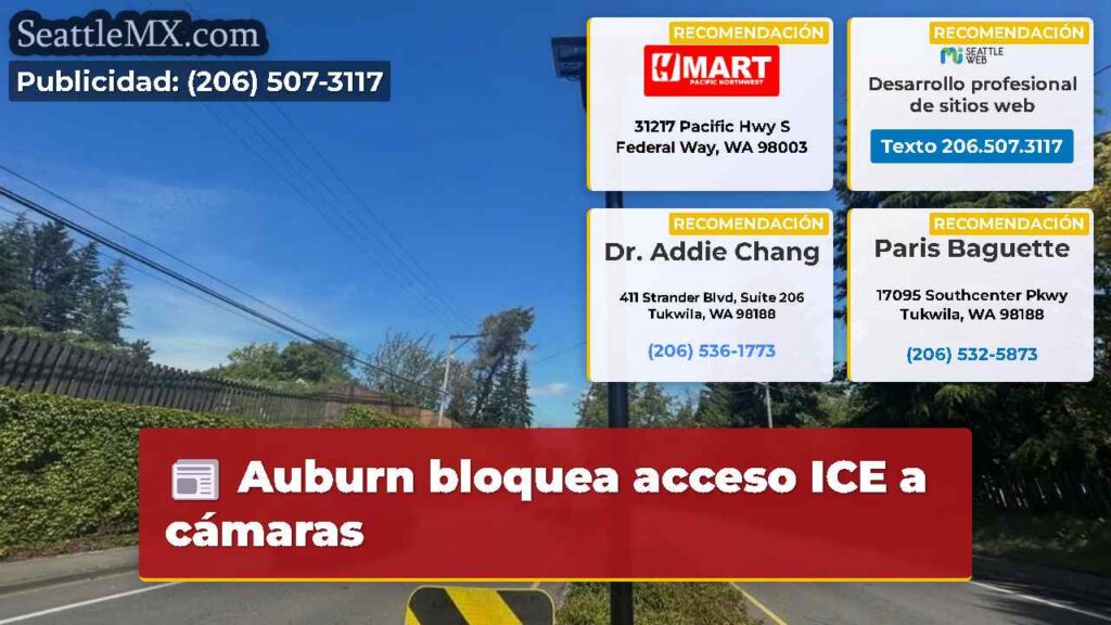 Auburn bloquea acceso ICE a cámaras