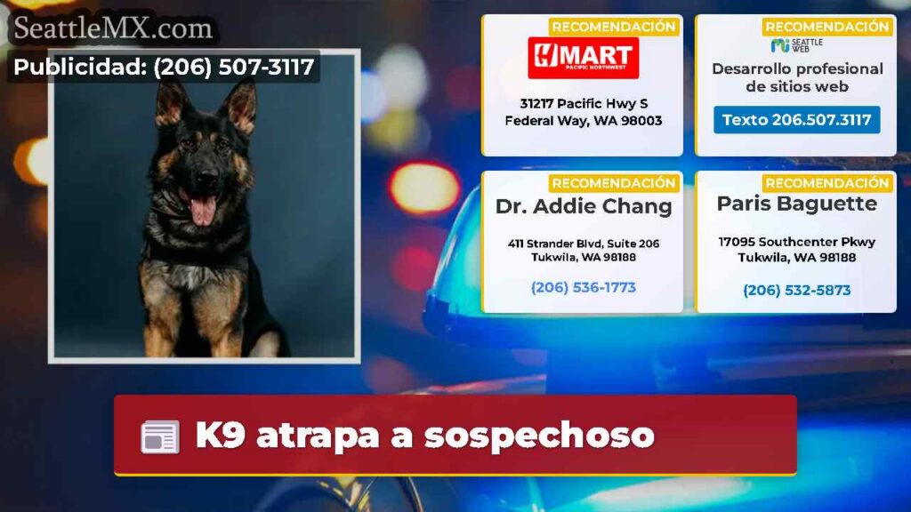 K9 atrapa a sospechoso