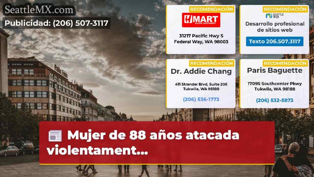 Mujer de 88 años atacada violentament...