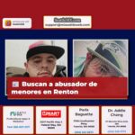 Buscan a abusador de menores en Renton