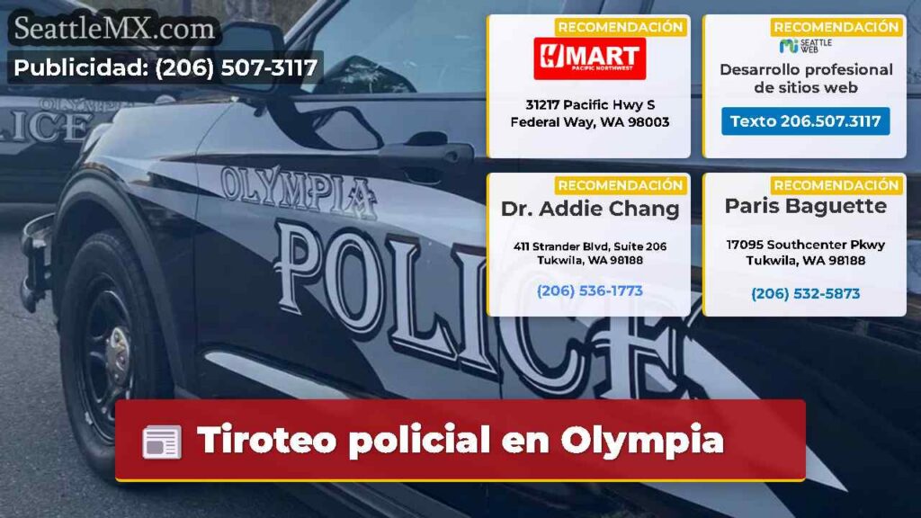 Tiroteo policial en Olympia