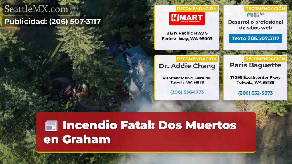 Incendio Fatal: Dos Muertos en Graham