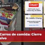Carros de comida Cierre masivo