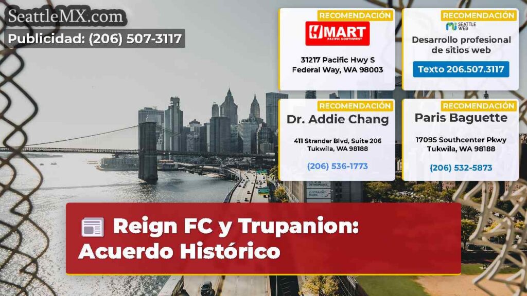 Reign FC y Trupanion: Acuerdo Histórico