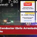 Conductor Ebrio Arrestado en SoDo