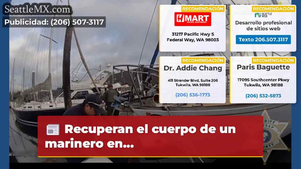 Recuperan el cuerpo de un marinero en...