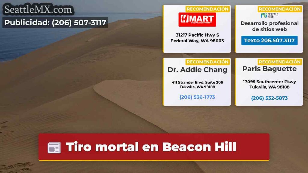 Tiro mortal en Beacon Hill