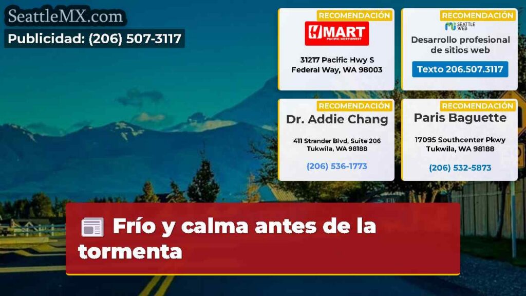 Frío y calma antes de la tormenta