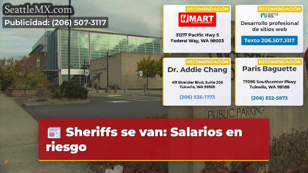 Sheriffs se van: Salarios en riesgo