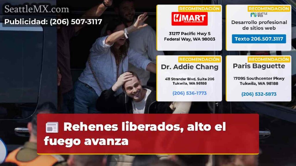 Noticias De Seattle 4 Rehenes liberados, alto el fuego avanza