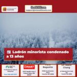 Ladrón minorista condenado a 13 años
