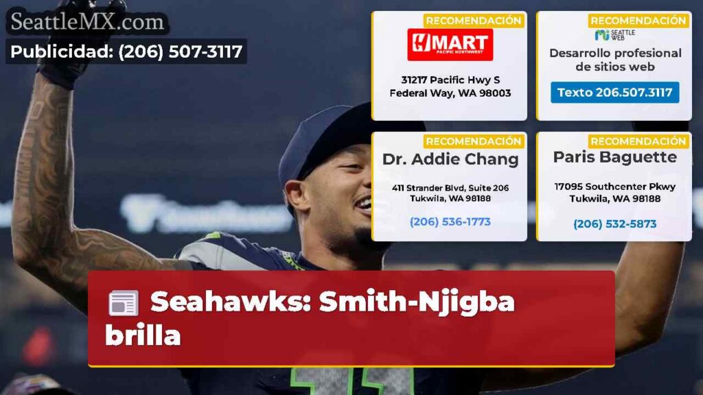 Seahawks: Smith-Njigba brilla