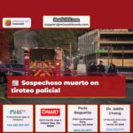 Sospechoso muerto en tiroteo policial