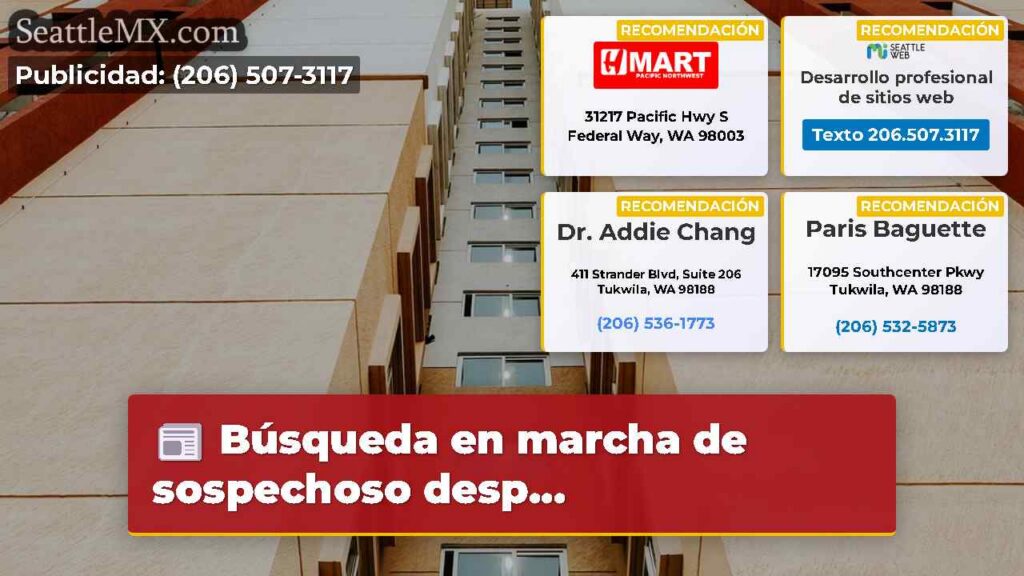 Búsqueda en marcha de sospechoso desp...