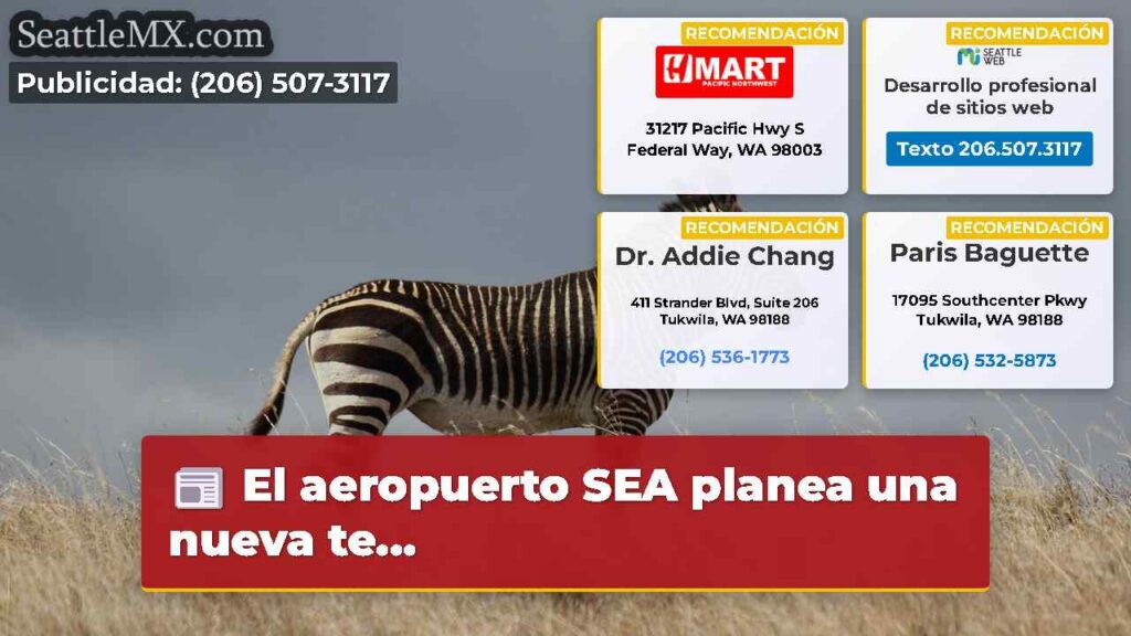 El aeropuerto SEA planea una nueva te...
