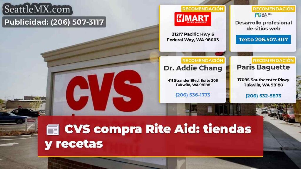 CVS compra Rite Aid: tiendas y recetas