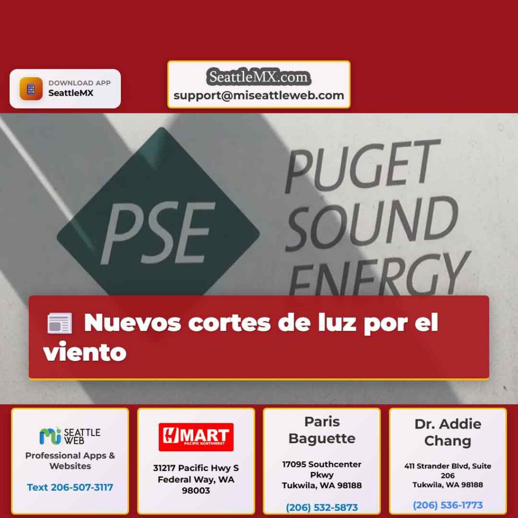 Nuevos cortes de luz por el viento