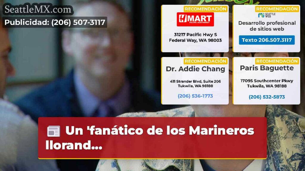 Un 'fanático de los Marineros llorand...