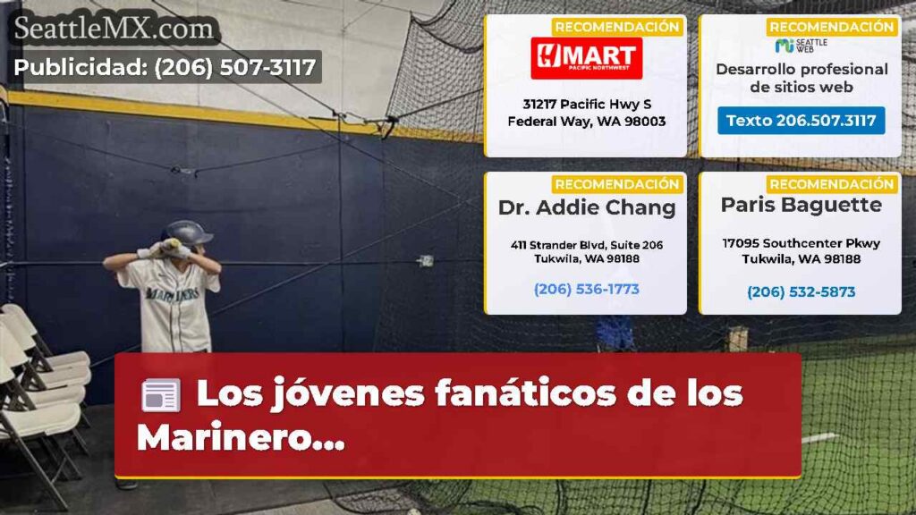 Los jóvenes fanáticos de los Marinero...