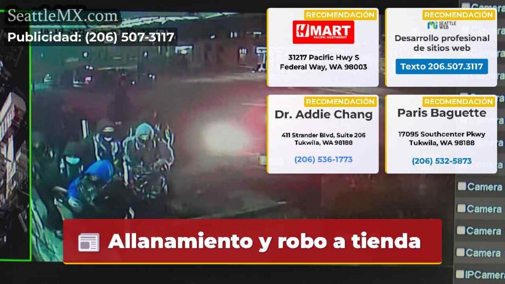 Allanamiento y robo a tienda