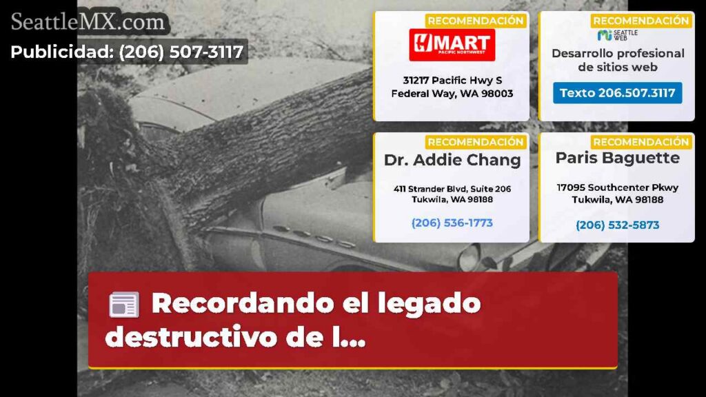 Noticias De Seattle 5 Recordando el legado destructivo de l...