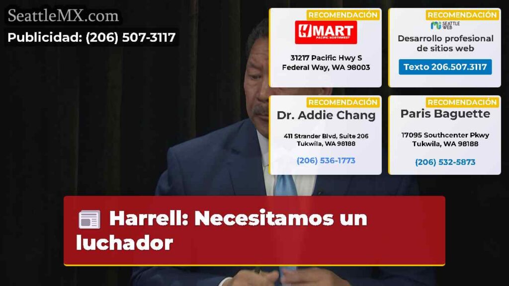 Harrell: Necesitamos un luchador