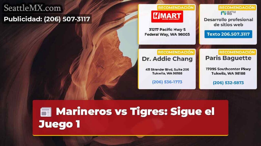 Marineros vs Tigres: Sigue el Juego 1